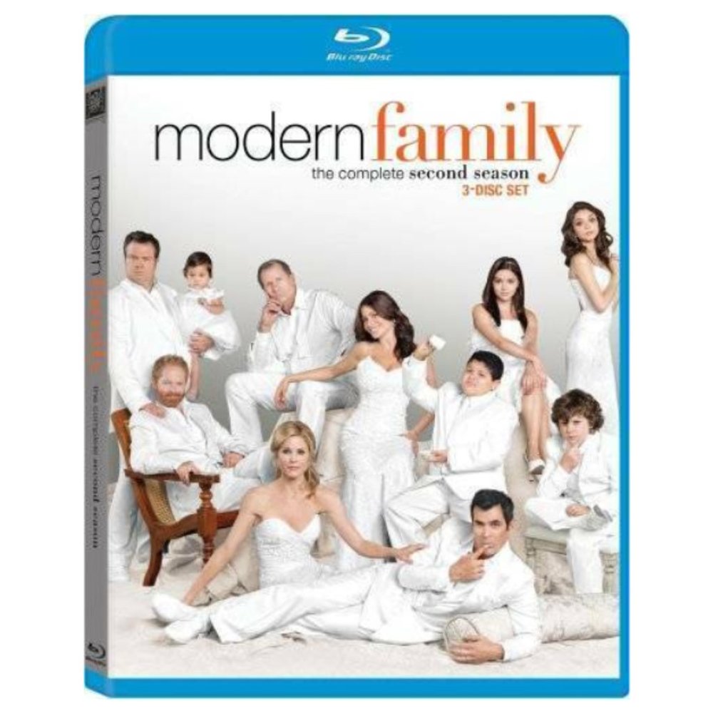 Modern Family Complete Second Season Blu-ray 3-Disc Set TV Comedy